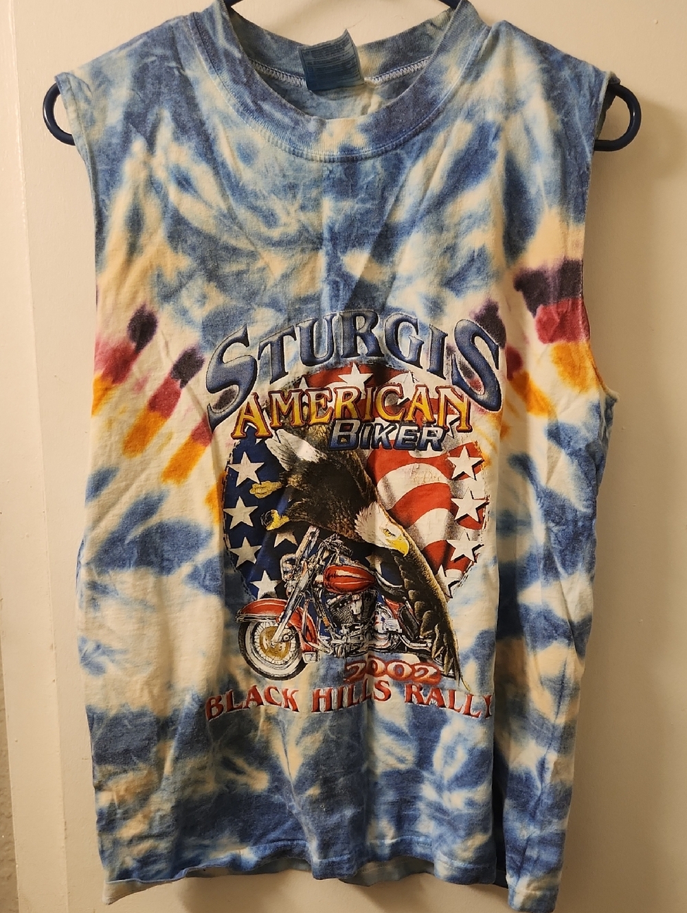 2002 Surgies Black HIils Rally muscle tee size M